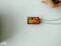 Transmisor y receptor de radio rc 2.4G GR7FA compatible con futaba fasst