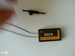 Fasst del futaba del receptor del transmisor del helicóptero del rc de la corona R6FA compatible